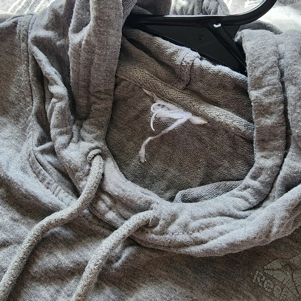 Reebok Gray Sleeveless Lightweight Hoodie - Picture 4 of 6